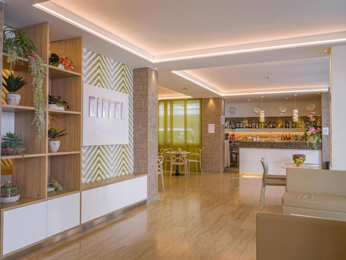 Hotel Eiffel Римини Экстерьер фото